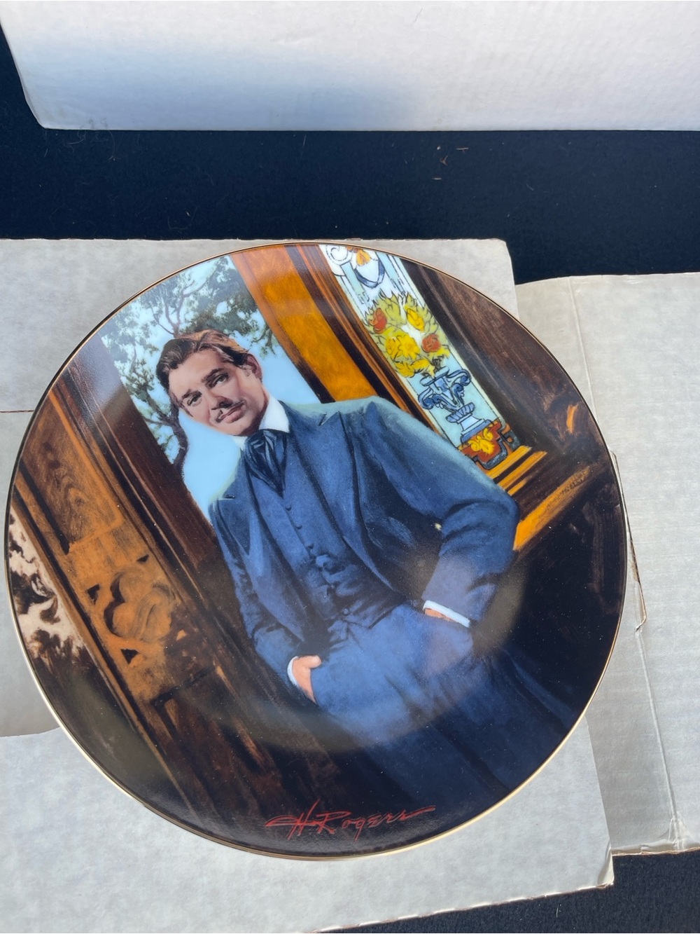 WS George hallmarks-Artist Howard Rogers Portrait Collection:Gone with the Wind
